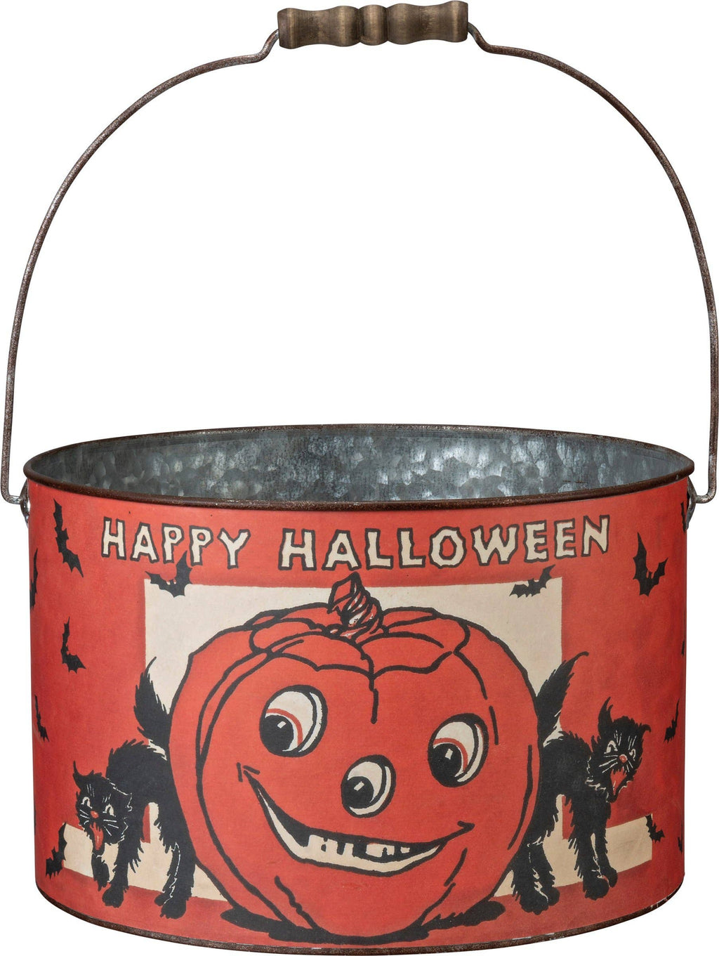 Vintage Happy Halloween Bucket Set