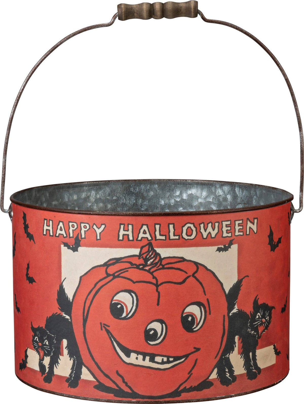 Vintage Happy Halloween Bucket Set