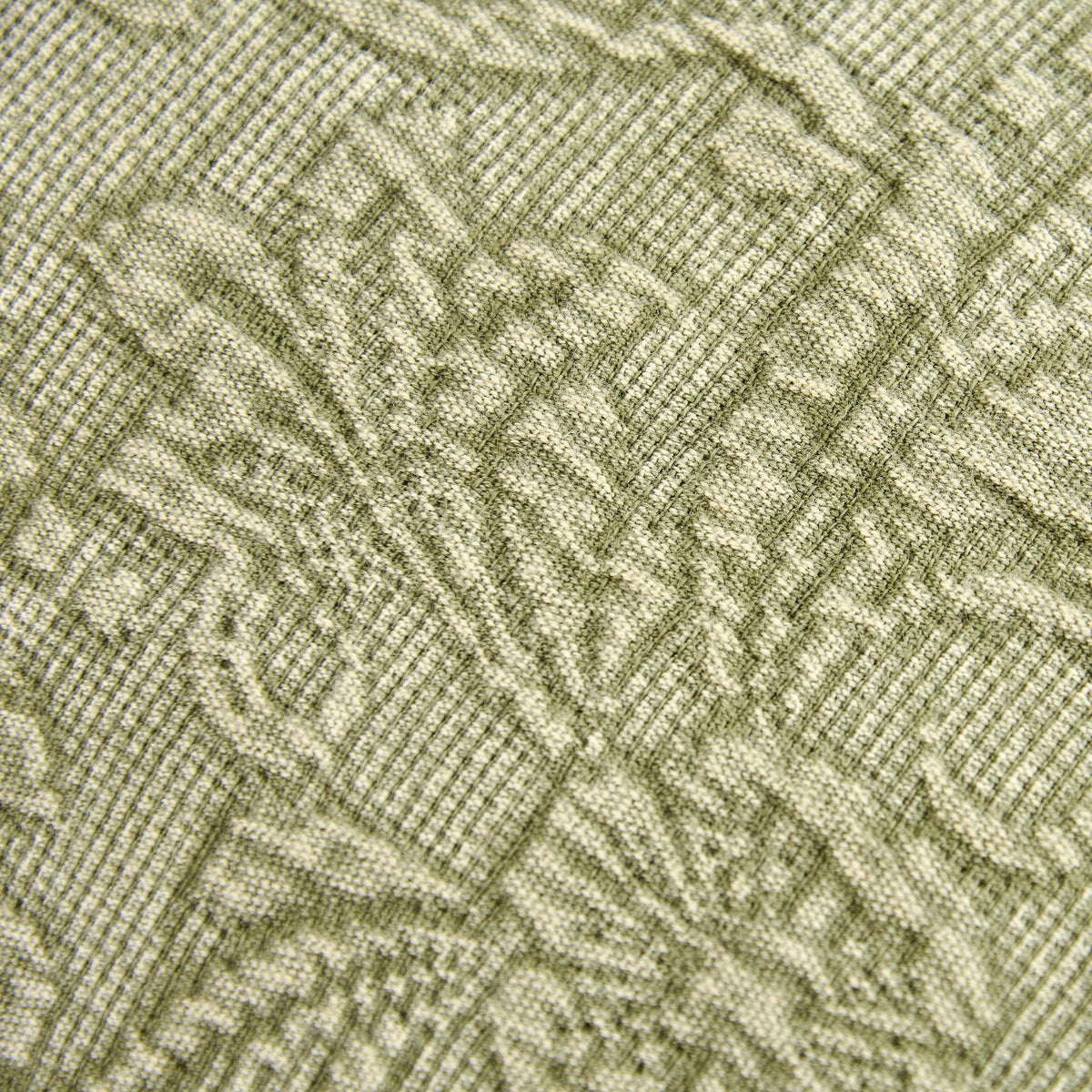 Floral Green Pillow