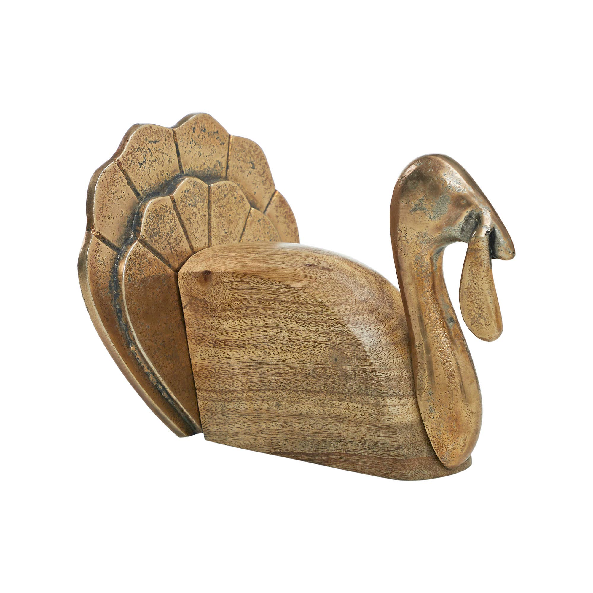 Wooden Turkey Fall Decor