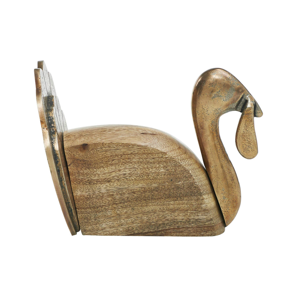 Wooden Turkey Fall Decor
